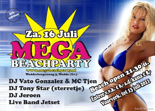 Mega Beach Party 2011